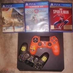 ps4 slim 500gb 2 controllers