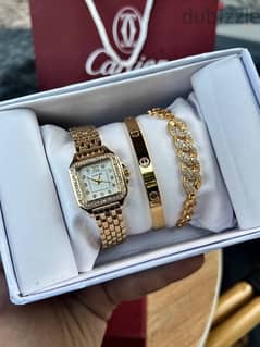Cartier watch high copy with box
