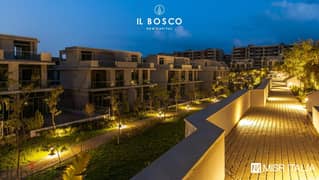 شقة 192 متر استلام فوري للبيع مقدم 30% و اقساط علي 5 سنين في كمبوند البوسكو مدينة المستقبل IL Bosco New Capital