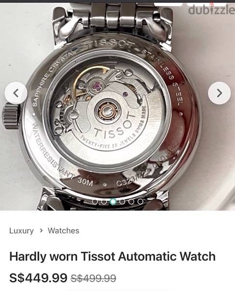 Tissot vintage watch 1