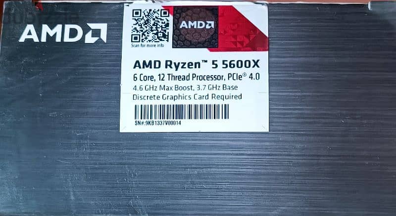 AMD Ryzen™ 5 5600X 2