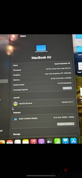 MacBook Air 13-inch 2019 1