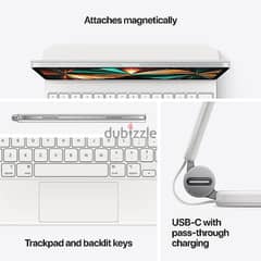 apple Magic Keyboard for iPad Pro 12.9‑inch (3rd, 4th, 5th, and 6th)