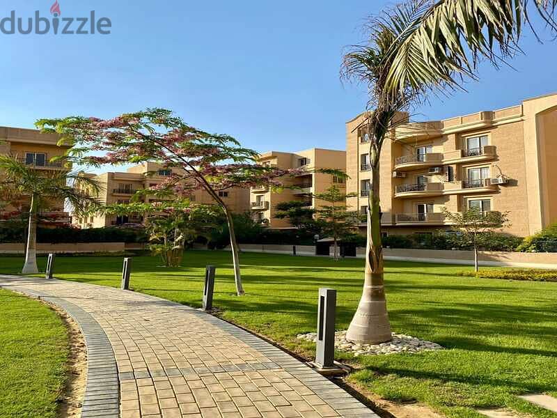 Apartment With Garden For Sale installments over 6 years in Zayed 10