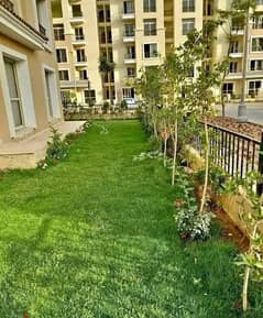 شقة ارضي + حديقة خاصة ( 3 غرف ) بمقدم 796 الف بجوار مدينتى القاهرة الجديدة