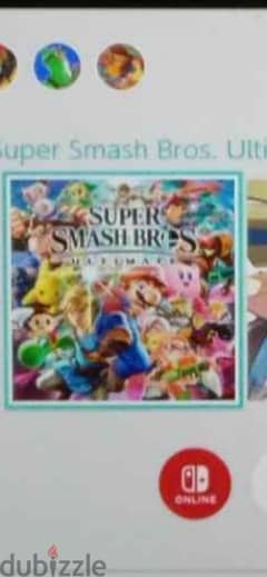 للبيع super mario smash bros Nintendo switch