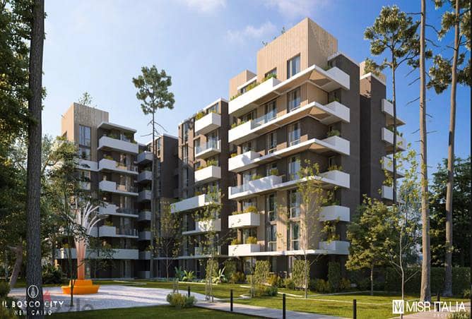 Apartment 107m with 20% discount in IL Bosco City New Cairo with installments   شقة للبيع 107م بخصم 20% واقساط في البوسكو سيتي القاهرة الجديدة 14