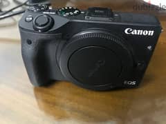 Canon m3 mirrorless camera استعمال خفيف