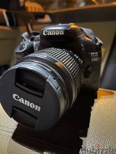 Canon EOS 550D with  Canon EF-S 18-55mm Lens, f/3.5-5.6 IS