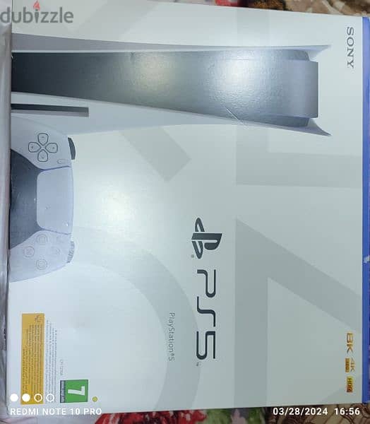 playstation 5+دراع اوريجنال 0