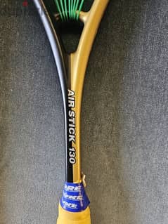 Prince squash racket in good condition - Air stick 130مضرب سكواش برينس
