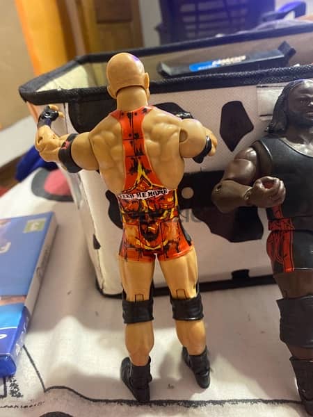 wrestlers oringnal toys Mark henary and Rucack 2015 edition 2
