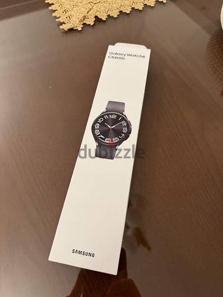 samsung watch 6 classic 43mm used for 2 months only 1