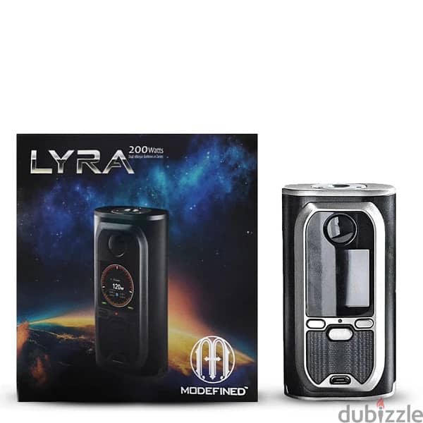 mod lyra 200W for sale + Tank ares 2 + 2 batteries 1