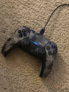 Playstation 5 controller grey camouflage 0