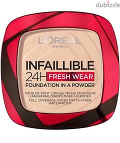 L'OREAL PARIS INFAILLIBLE 24HFRESH WEAR FOUNDATION IN A POWDER