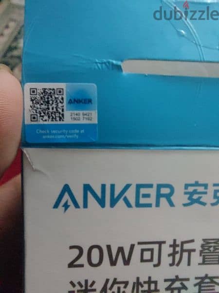 ANKER charger SERIES 3 orignal 20watt 1