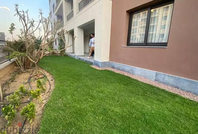For sale, apartment with garden, 126 sqm, immediate receipt, in the heart of Fifth Settlement and New Cairo, District 5 8