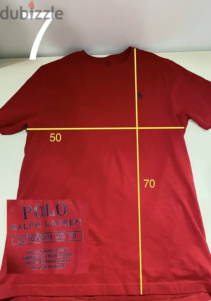 New Original T-Shirt (Ralph Lauren-Tommy Hilfiger-CK-Levi's-Nautica) 6