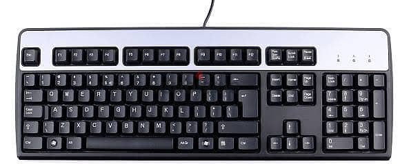 لوحه مفاتيح كمبيوتر بتصميم اسود  Original computer keyboard. كيبورد اس 1