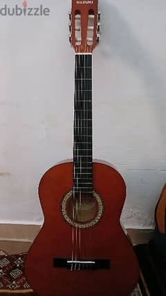 *قابل للنقاش*  Suzuki  SG-2 3/4 guitar بحالة ممتازة بلا خدش واحد