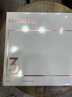 OPPO Find N3 Flip 5G dual sim 256/12G Black جديد متبرشم 0