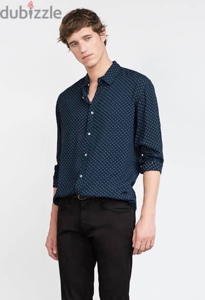 قميص zara مقاس M