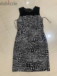 Target collection dress فستان ابيض و أسود