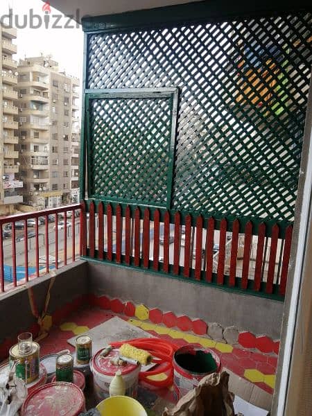 شقة للبيع زاكر حسين امام سمير و علي ١٥٥ متر متشطبة سوبر لوكس 6