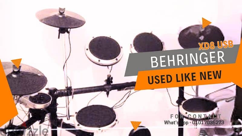 Behringer XD 8 USB Electric drums 1