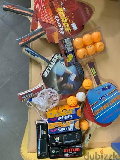 ping pong / table tennis sets