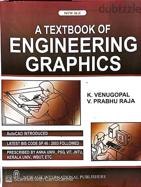 A Textbook of Engineering Graphics by K VENUGOPAL, V PRABHU RAJA 0