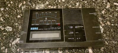 Vintage KORG DTM-12
Tuner & Metronome Combo