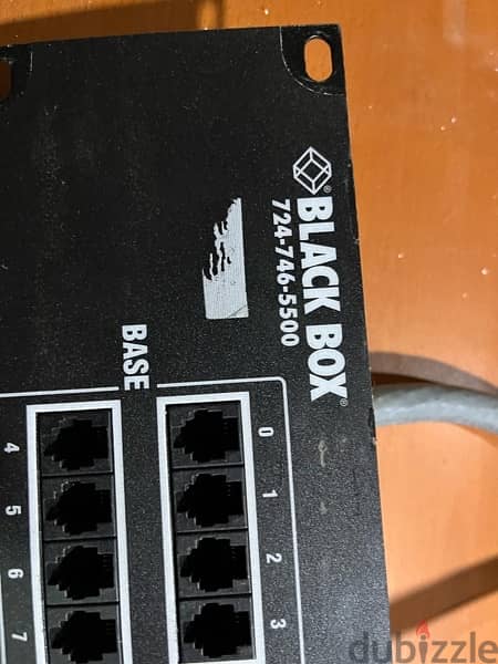 Black Box 724-746-5500 Distribution Panel For Cisco 1