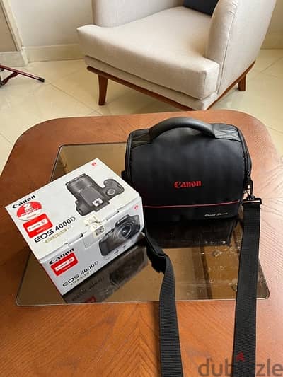 canon eos 4000d - استعمال نضيف