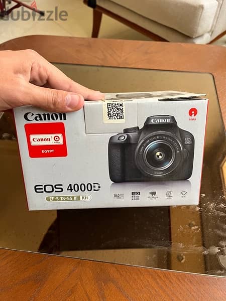 canon eos 4000d - استعمال نضيف 3