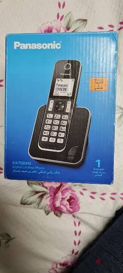 تليفون لاسلكى باناسونيك جديد وارد السعوديه موديل KX-TGD310 0