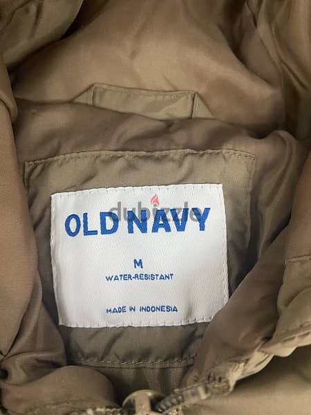 Original Old Navy puffer light brown Jacket 3