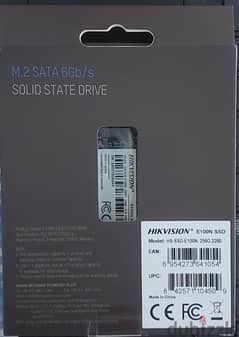 (hikvision Hard ssd 256 m. 2 (New