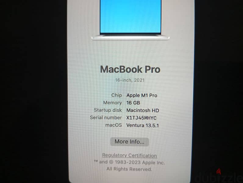 MacBook Pro M1 2