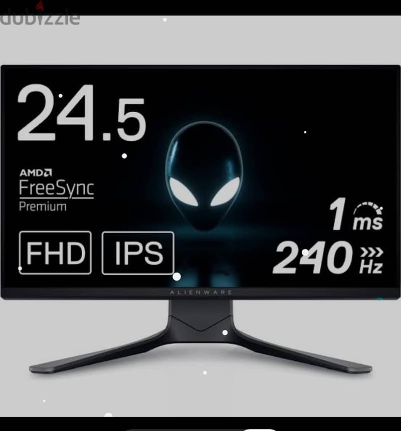 Alienware 240Hz Gaming Monitor 25 Inch Monitor with IPS panel 1