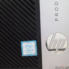 Pc ( HP ProDesk 600 G3 MT ) Intel Core i5 7th gen