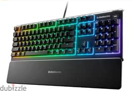 SteelSeries Apex 3 RGB Gaming Keyboard - كيبورد استيل سيرز ابيكس 3 0