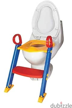 مقعد مرحاض للاطفال مع درج