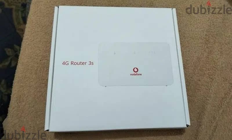 راوتر فودافون هوائي بالشريحه هوم 4G كرتونه والخط Vodafone Home 4g 3s 3