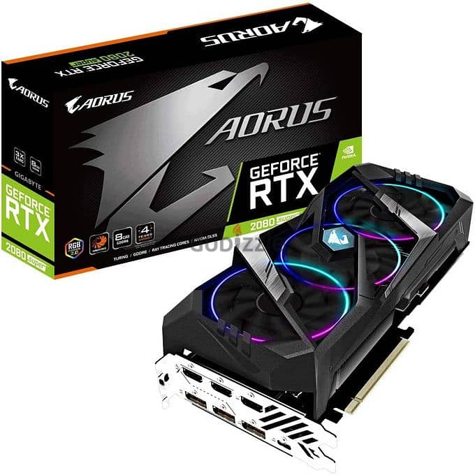 Aorus Gigabyte AORUS GeForce RTX 2080 Super 8G 7