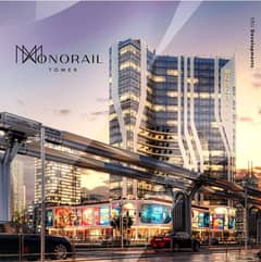 Your shop for the first time, payment starting from 0% down payment over 6 years, direct installments with the monorail station 0