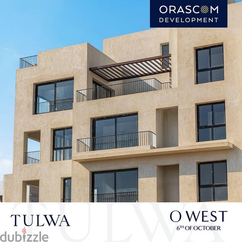 apartment ready to move 3 b fully finished for sale in o west october شقه للبيع 3 غرف استلام فوري متشطبه في o west اكتوبر 3