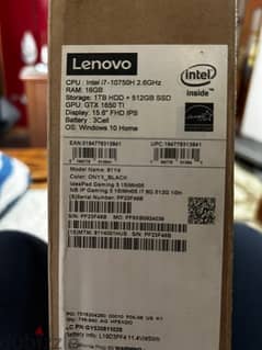 Lenovo IdeaPad Gaming 3 core i7 RAM 16