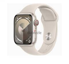 Apple watch series 9 GPS 45mm starlight  aluminum  case 0